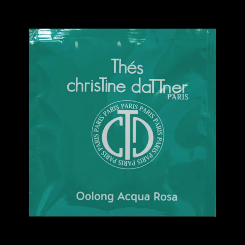 Thés Christine Dattner Oolong Acqua Rosa - Sachet unitaire