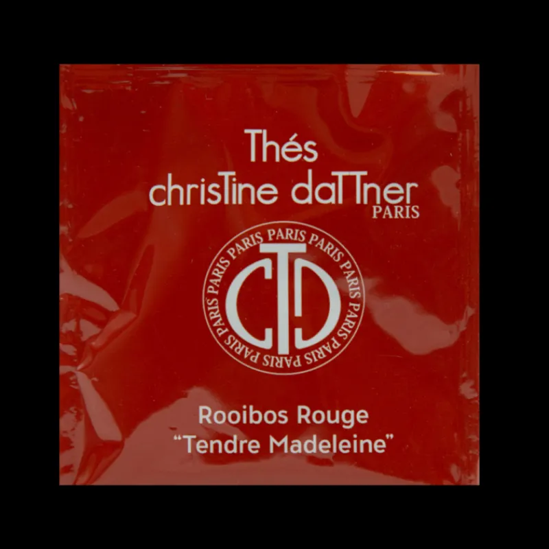 Thés Christine Dattner Rooibos Tendre Madeleine - Sachet unitaire